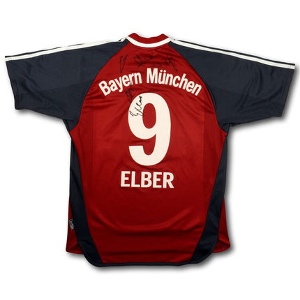 FC Bayern München 2001-02 Trikot heim - ELBER #9 - 6/10 - [S]