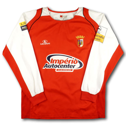 Sporting Braga 2005-06 Trikot heim - L/S - ROSSATO #8 - 8/10 - [M]