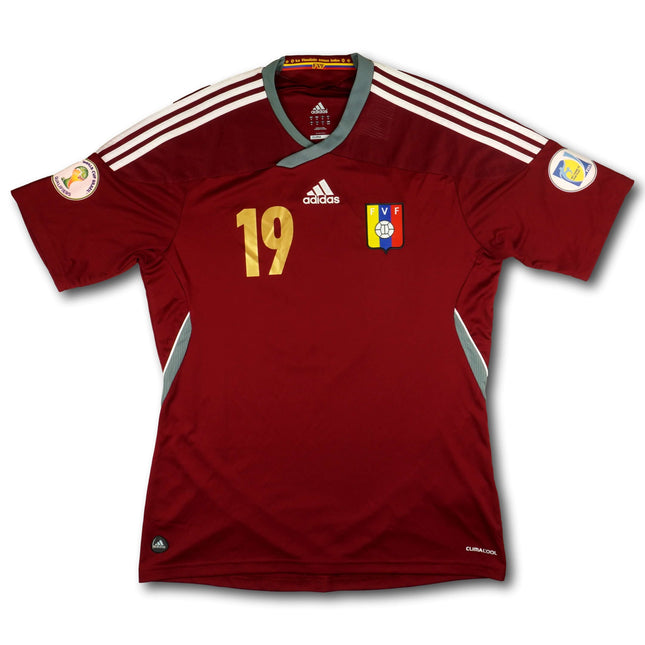 Venezuela 2011 Trikot heim Player Issue signiert - #19 - 8/10 - [M]