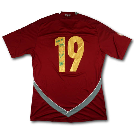 Venezuela 2011 Trikot heim Player Issue signiert - #19 - 8/10 - [M]