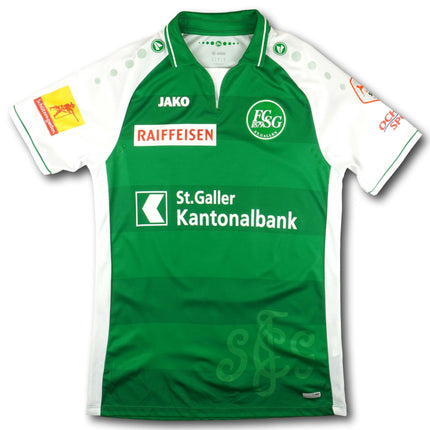 FC St. Gallen 2018-19 Trikot heim Player Issue - QUINTILLÀ #8 - 9/10 - [M]