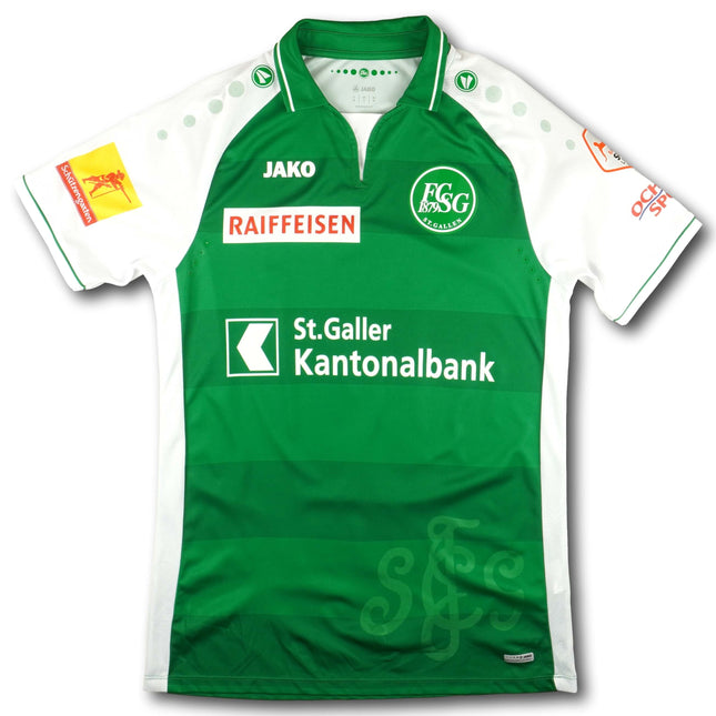 FC St. Gallen 2018-19 Trikot heim Player Issue - QUINTILLÀ #8 - 9/10 - [M]