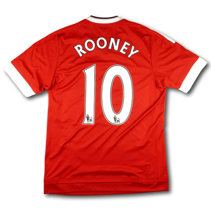 Manchester United 2015-16 Trikot heim - ROONEY #10 - 8/10 - [M]