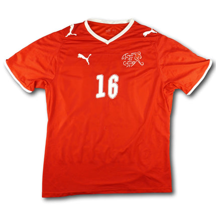 Schweiz 2008 Trikot heim - DZEMAILI #16 - 8/10 - [M]