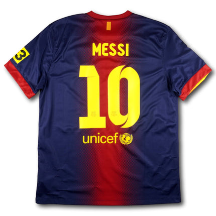 FC Barcelona 2012-13 Trikot heim Meistersaison - MESSI #10 - 7/10 - [L]
