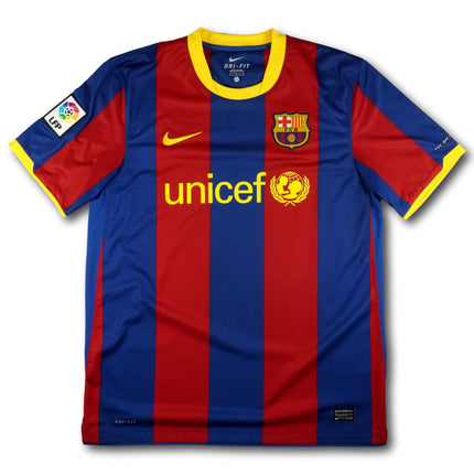 FC Barcelona 2010-11 Trikot heim Champions League Sieger & Meistersaison - DAVID VILLA #7 - 8/10 - [L]