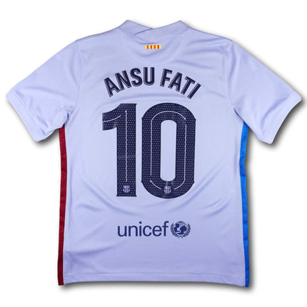 FC Barcelona 2021-22 Trikot auswärts - ANSU FATI #10 - 7/10 - [M]