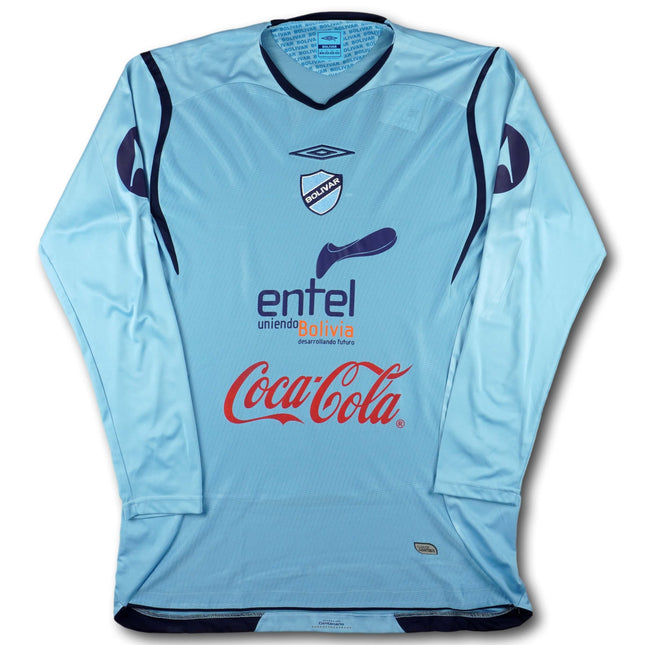 Club Bolivar 2009 Trikot heim - L/S - 8/10 - [XL]