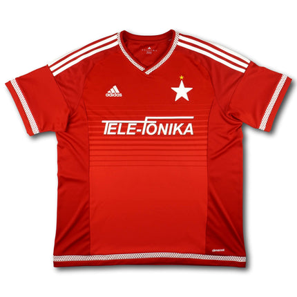 Wisła Krakau 2015-16 Trikot heim - PAWEŁ BROŹEK #23 - 9/10 - [XL]