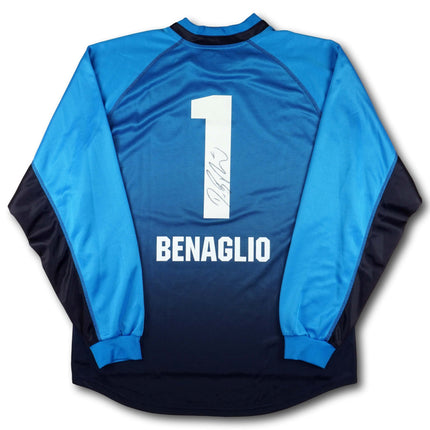 Schweiz ca. 2004-10 Trikot torhüter Signiert signiert - BENAGLIO #1 - 8/10 - [XL]