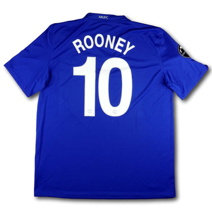 Manchester United 2008-09 Trikot drittes Meistersaison - ROONEY #10 - 9/10 - [XL]