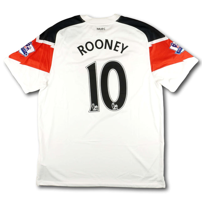 Manchester United 2010-12 Trikot auswärts Meistersaison (10/11) - ROONEY #10 - 9/10 - [L]