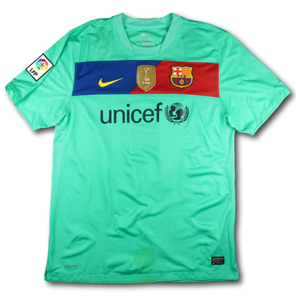 FC Barcelona 2010-12 Trikot auswärts Double-Sieger - MESSI #10 - 4/10 - [L]