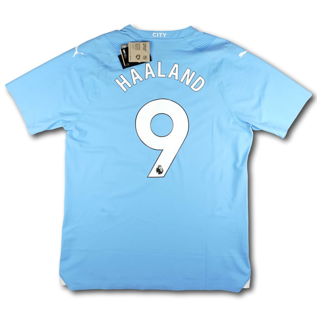Manchester City 2023-24 Trikot heim Player Specs BNWT - HAALAND #9 - 10/10 - [XXL]