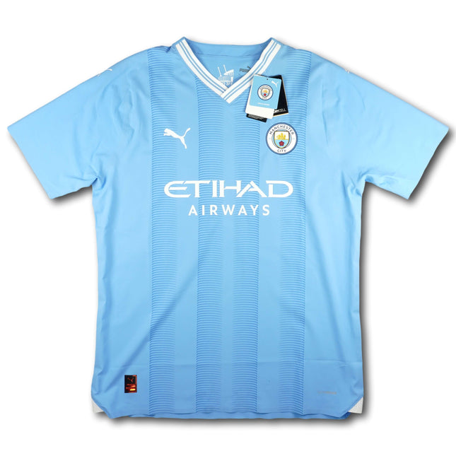 Manchester City 2023-24 Trikot heim Player Specs BNWT - HAALAND #9 - 10/10 - [XXL]