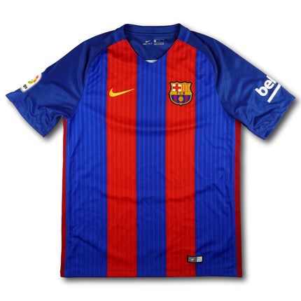 FC Barcelona 2016-17 Trikot heim Copa del Rey-Sieger - 8/10 - [M]