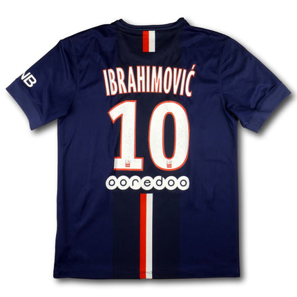 Paris Saint-Germain 2014-15 Trikot heim Meistersaison - IBRAHIMOVIĆ #10 - 5/10 - [M]