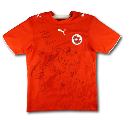 Schweiz 2006 Trikot heim signiert vom Team - 7/10 - [S]
