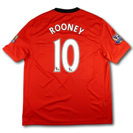 Manchester United 2009-10 Trikot heim - ROONEY #10 - 9/10 - [XL]