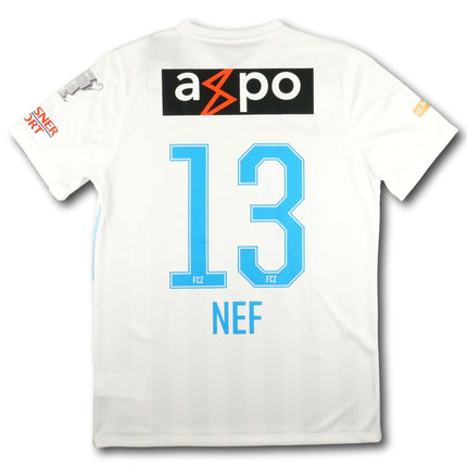 FC Zürich 2017-18 Trikot heim Match Issued Cupsieger - NEF #13 - 9/10 - [L]