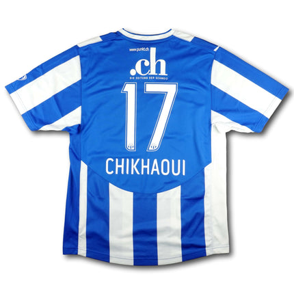 FC Zürich 2007-09 Trikot heim Meistersaison (08/09) - CHIKHAOUI #17 - 7/10 - [M]
