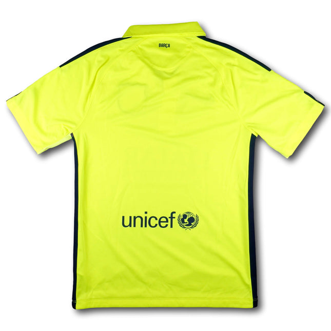 FC Barcelona 2014-15 Trikot drittes Triple-Saison - 7/10 - [S]