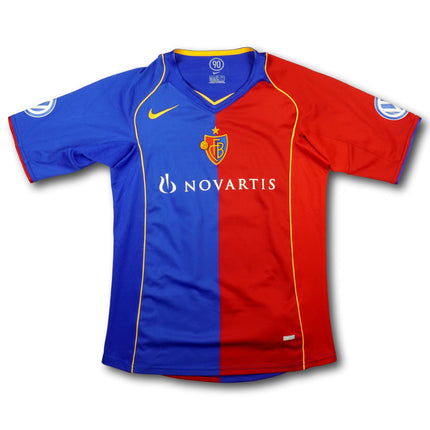 FC Basel 2004-06 Trikot heim Meistersaison (04/05) - DEGEN #37 - 6/10 - [Kids L]