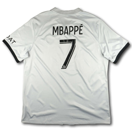 Paris Saint-Germain 2022-23 Trikot auswärts Meistersaison - MBAPPÉ #7 - 9/10 - [XL]