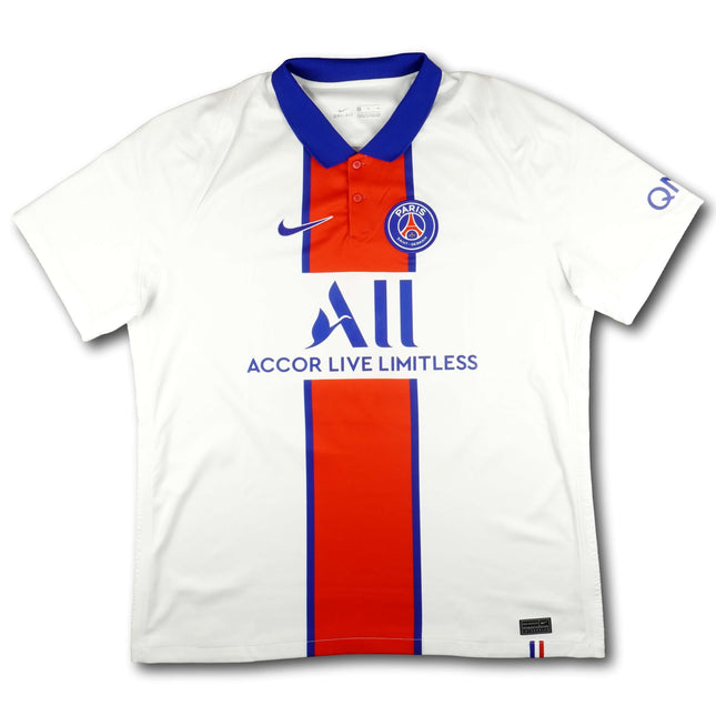 Paris Saint-Germain 2020-21 away shirt - MBAPPÉ #7 - 9/10 - [XL]