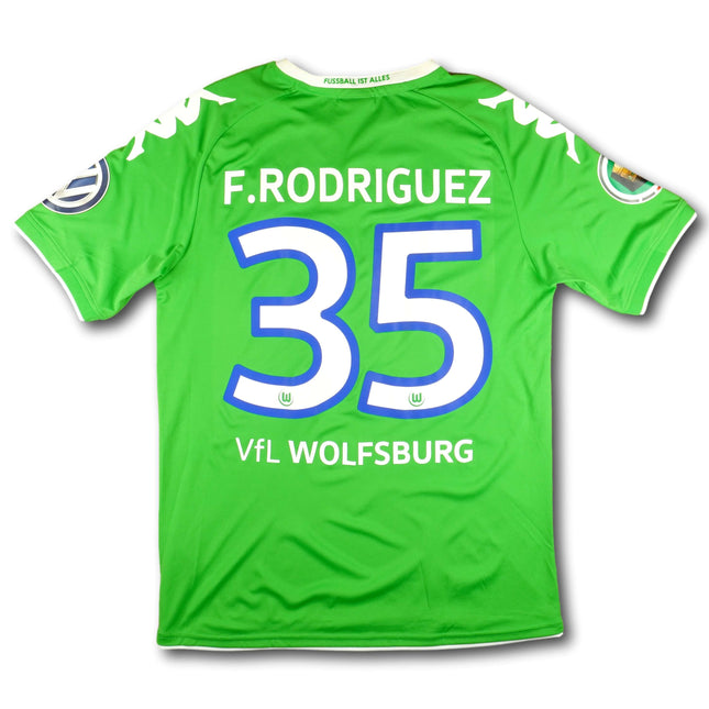 VfL Wolfsburg 2015-16 Trikot heim - F. RODRIGUEZ #35 - 8/10 - [M]