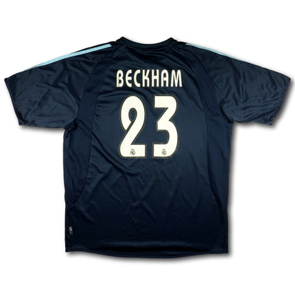 Real Madrid 2003-04 Trikot auswärts - BECKHAM #23 - 6/10 - [XL]