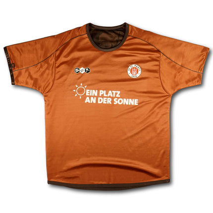 FC St. Pauli 2010-11 Trikot heim 100 Jahre Jubiläum & REVERSIBLE - 9/10 - [L]