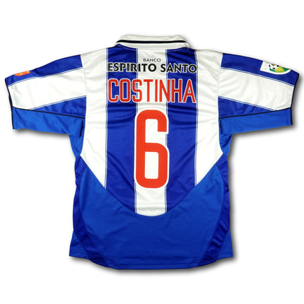 FC Porto 2003-04 Trikot heim Champions-League-Sieger - COSTINHA #6 - 7/10 - [M]