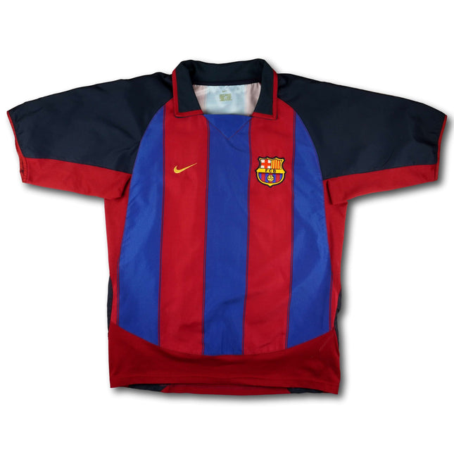 FC Barcelona 2003-04 Trikot heim - SAVIOLA #7 - 7/10 - [M]