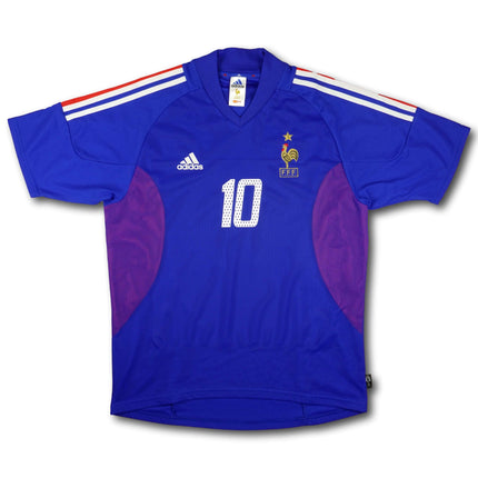 Frankreich 2002 Trikot heim - ZIDANE #10 - 9/10 - [M]
