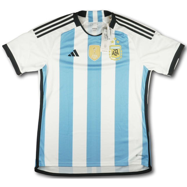 Argentinien 2022 Trikot heim WM-Sieger - BNWT - 10/10 - [L]