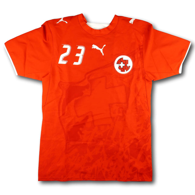Schweiz 2006 Trikot heim - philipp degen #23 - 9/10 - [XS]