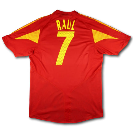Spanien 2004 Trikot heim - RAUL #7 - 7/10 - [L]