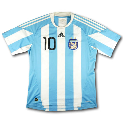 Argentinien 2010 Trikot heim - messi #10 - 6/10 - [M]