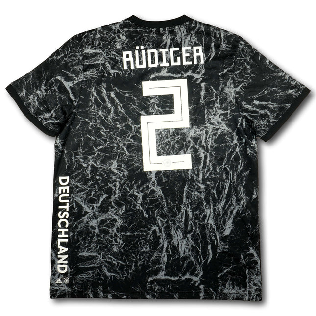 Deutschland 2020 Trikot warmup - RÜDIGER #2 - 9/10 - [XL]