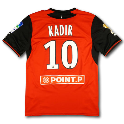 Stade Rennes 2013-14 Trikot heim - KADIR #10 - 8/10 - [L]