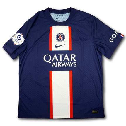 Paris Saint-Germain 2022-23 Trikot heim Player Specs Meistersaison - HAKIMI #2 - 9/10 - [XL]