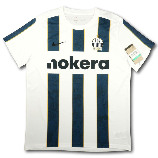 FC Zürich 2021-22 Trikot heim Meistersaison & 125-Jahre Jubiläum - BNWT - 10/10 - [XL]