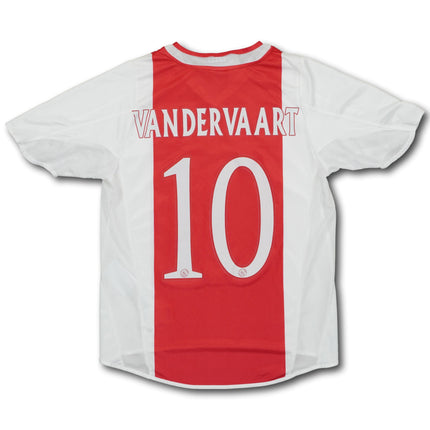 Ajax Amsterdam 2004-05 heim Kids L (164) VANDERVAART #10 adidas