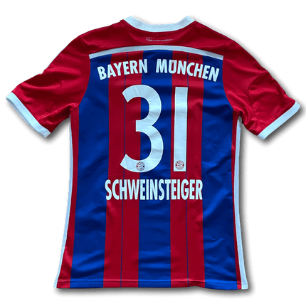 Bayern Müchen - 2014/2015 - Kids YL / 152 - #10 Schweinsteiger - Adidas - Abbildung Vorderseite