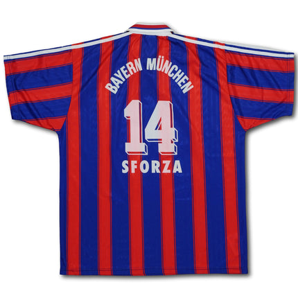 FC Bayern München 1995-97 heim XL SFORZA #14 vintage adidas