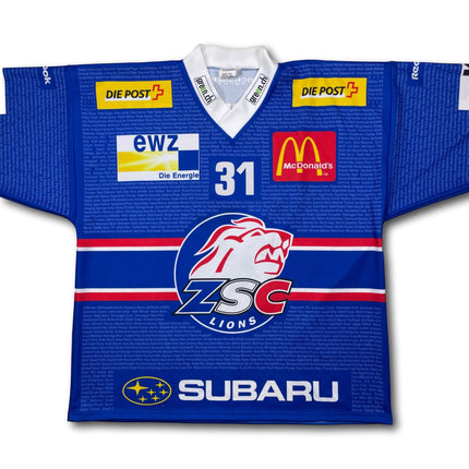 Fussballtrikot ZSC Lions  heim Reebok XL SULANDER #31