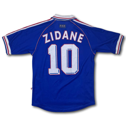 Frankreich 1998-99 heim adidas S ZIDANE #10