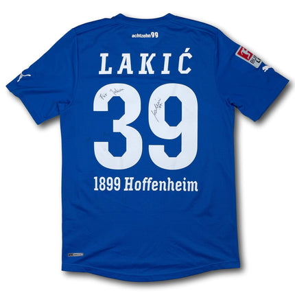 TSG Hoffenheim 2011-12 heim M LAKIC #39 signiert Puma