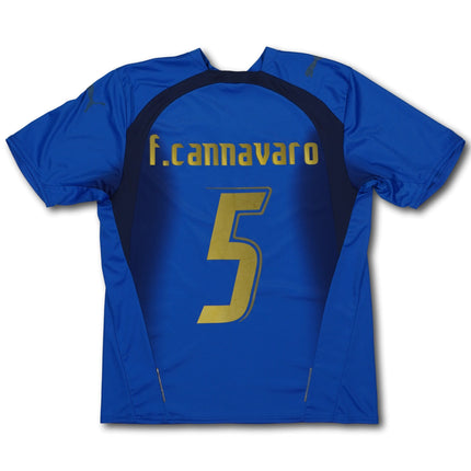 Italien 2006 heim M CANNAVARO #5 Puma